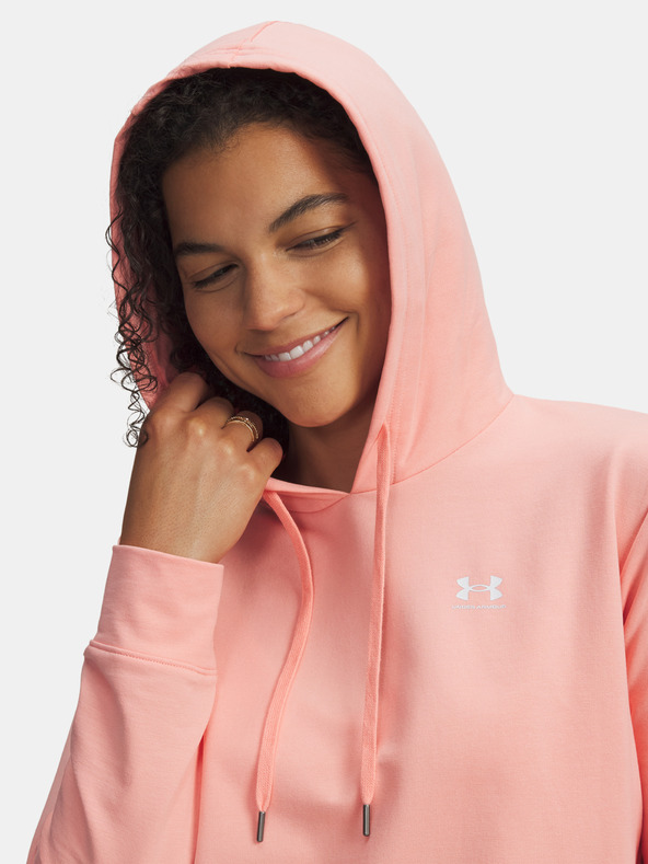 Under Armour Ženski hoodie Under Armour Sport Terry Hoodie-RUŽ
