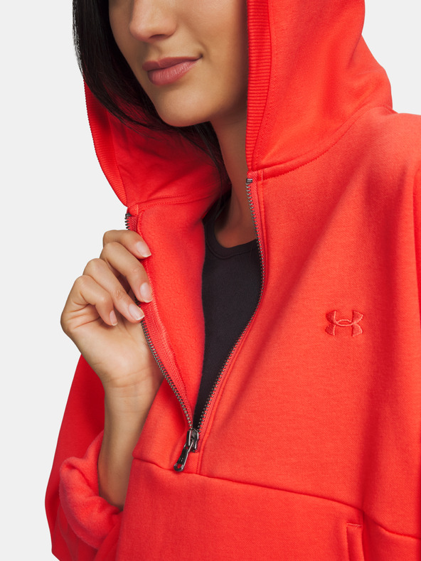 Under Armour Ženski hoodie Under Armour UA Icon Fleece HZ Hoodie-CRV