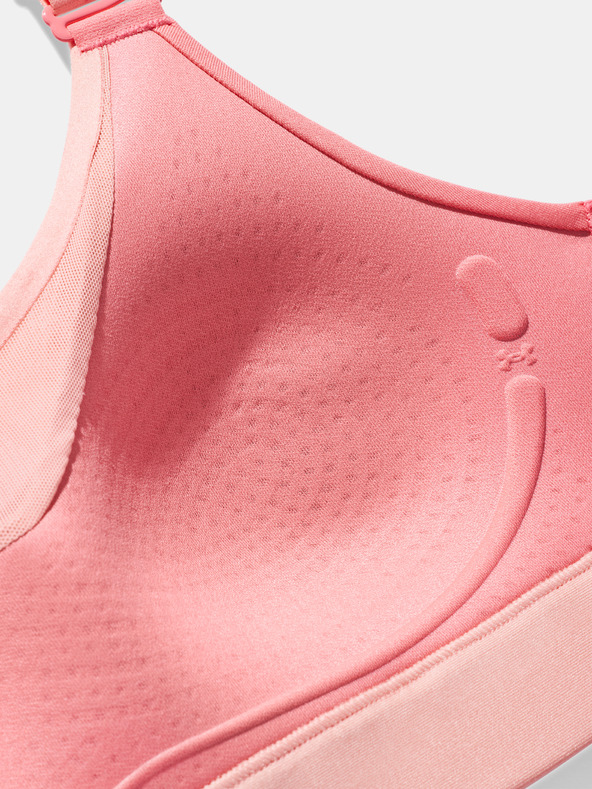 Under Armour Ženski grudnjak Under Armour UA Infinity High 2.0 Bra-PNK