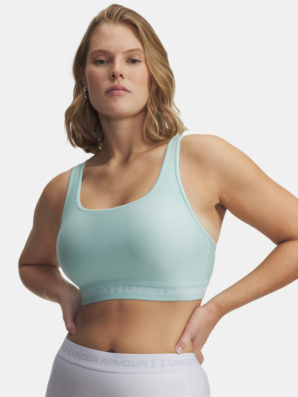 Under Armour Ženski grudnjak Under Armour Crossback Mid Bra-GRN