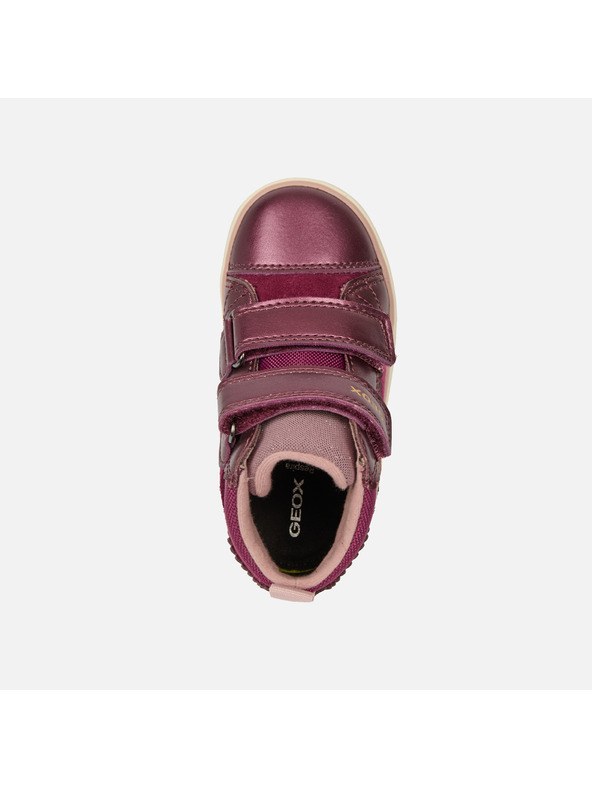 Geox Ljubičaste djevojačke cipele za prve korake Geox Gisli Girl