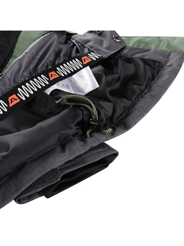 ALPINE PRO Ženska skijaška jakna s ptx membranom ALPINE PRO ZARIBA loden frost