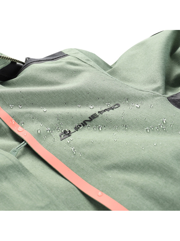 ALPINE PRO Ženska skijaška jakna s ptx membranom ALPINE PRO ZARIBA loden frost