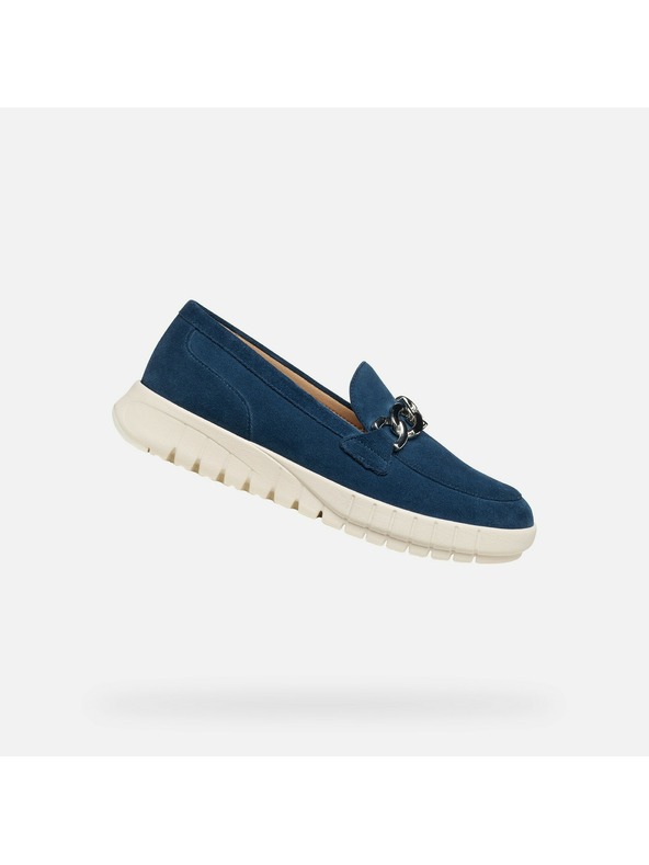 Geox Plave ženske mokasine Geox Flextride