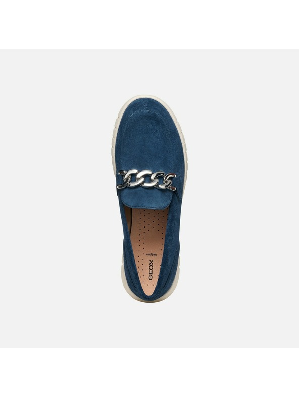 Geox Plave ženske mokasine Geox Flextride