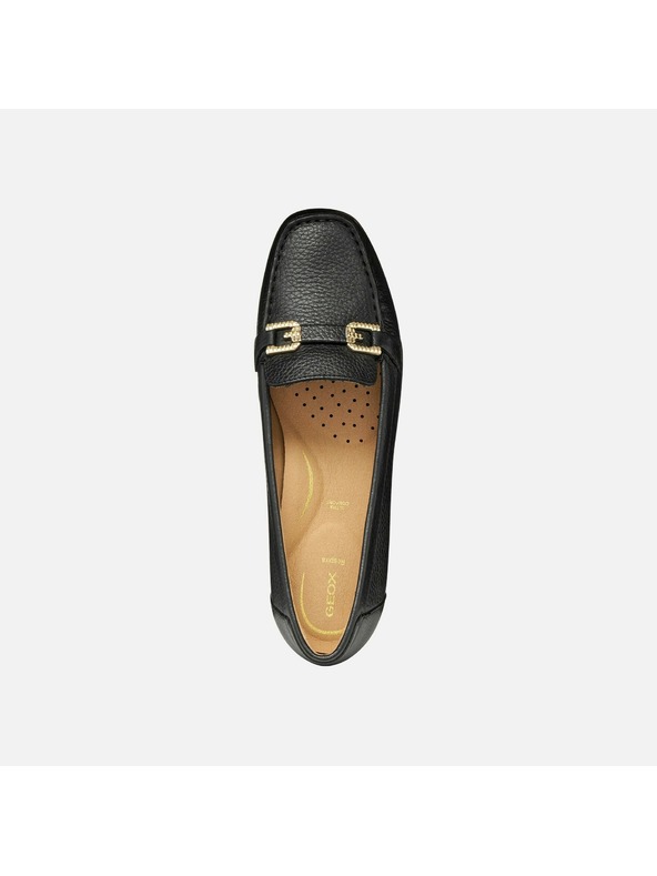 Geox Crni mokasini za žene Geox Annytah Moc