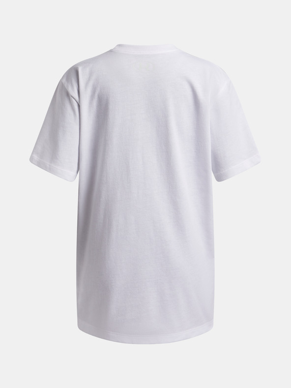 Under Armour Djevojačka majica Under Armour UA G BLOCK LOGO OS SS