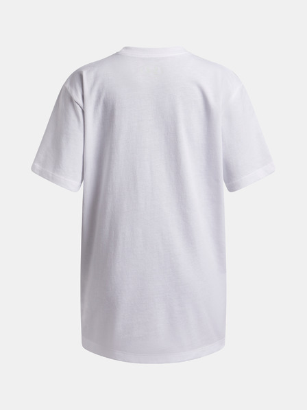 Under Armour Djevojačka majica Under Armour UA G BLOCK LOGO OS SS