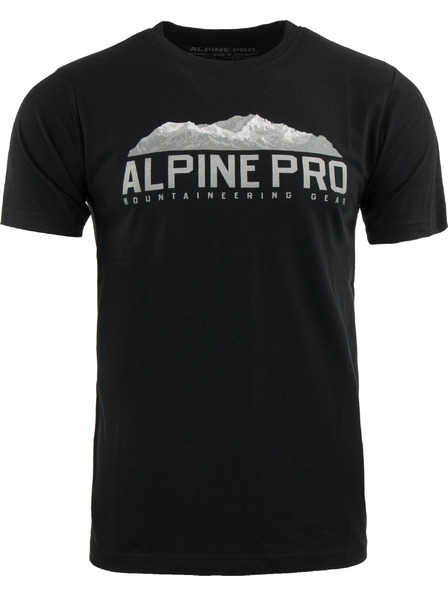 ALPINE PRO Muška pamučna majica ALPINE PRO MODEN black