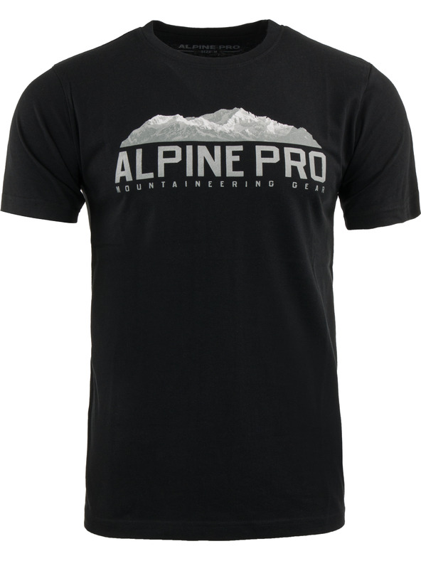 ALPINE PRO Muška pamučna majica ALPINE PRO MODEN black