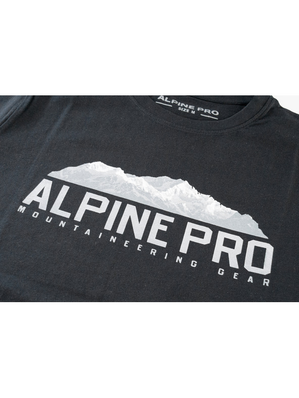 ALPINE PRO Muška pamučna majica ALPINE PRO MODEN black