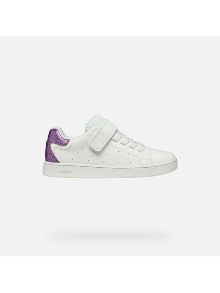 Geox Bijele Geox Eclyper tenisice za djevojčice