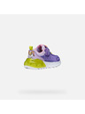 Geox Ljubičaste djevočke osvjetljene tenisice Geox Activart Illuminus
