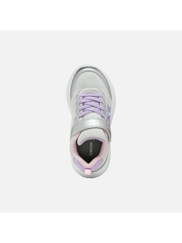 Geox Srebrne djevočke tenisice Geox Sprintye