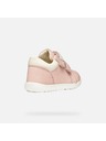 Geox Svjetlo ružičaste djevočke cipele za prve korake Geox Macchia