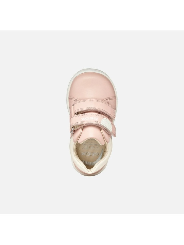 Geox Svjetlo ružičaste djevočke cipele za prve korake Geox Macchia