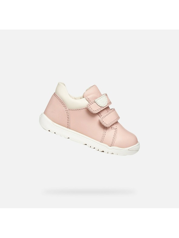 Geox Svjetlo ružičaste djevočke cipele za prve korake Geox Macchia