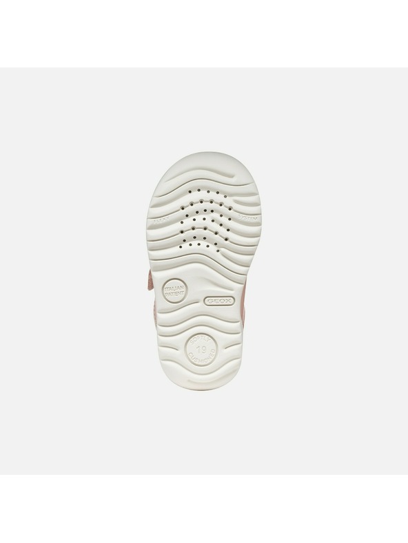 Geox Svjetlo ružičaste djevočke cipele za prve korake Geox Macchia