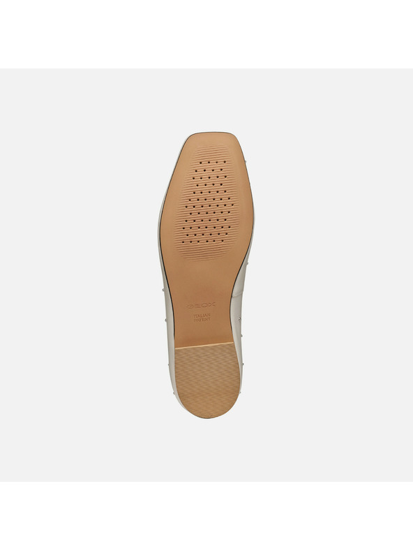 Geox Srebrne ženske balerinke Geox Marsilea