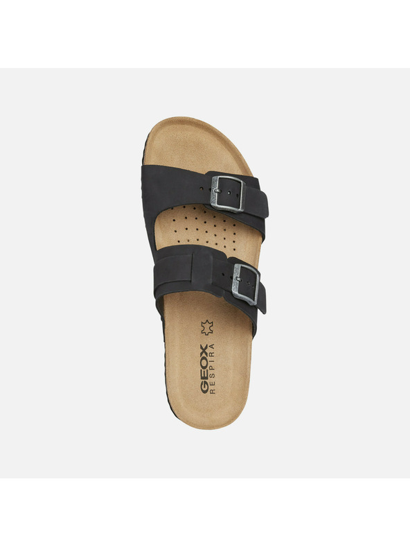 Geox Crne muške papuče Geox Ghita