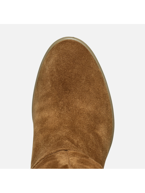 Geox Smeđe ženske čizme Geox Wedge