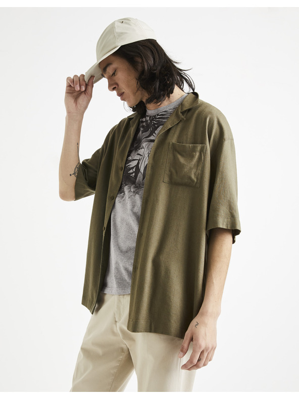 Celio Kaki muška košulja Celio Tallinn