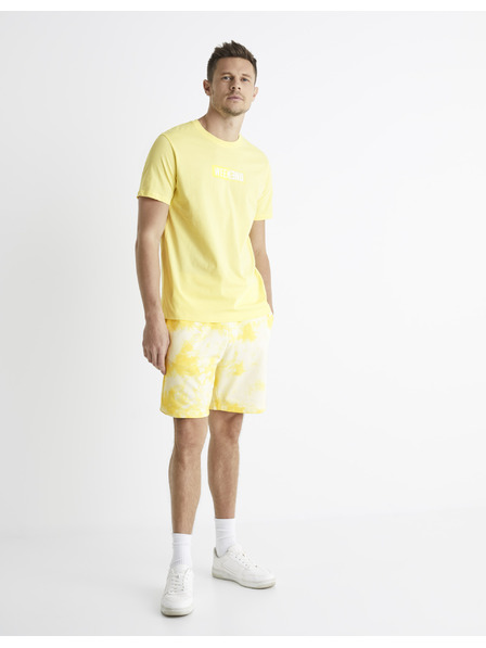 Celio Celio Botache žute batik kratke hlače