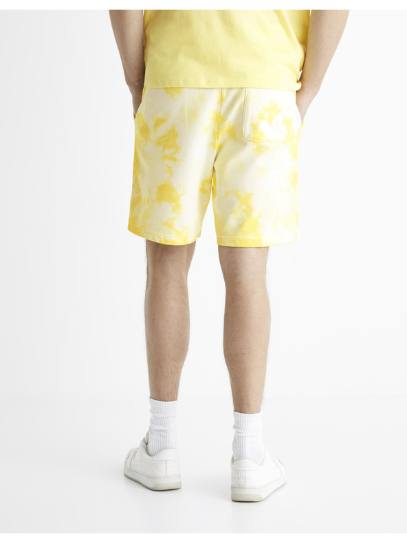 Celio Celio Botache žute batik kratke hlače