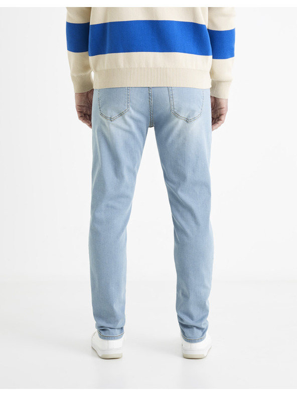 Celio Svijetloplave muške uske traperice Celio Length