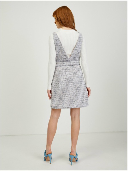Orsay Svjetlosiva ženska haljina od tvida ORSAY