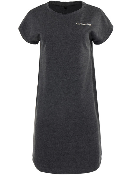 ALPINE PRO Siva ženska haljina ALPINE PRO HEMADA