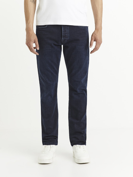 Celio Tamnoplave muške slim fit traperice Celio Nobody15
