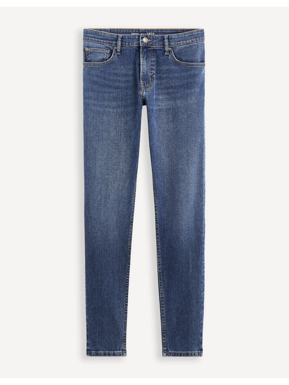 Celio Plave muške uske traperice Celio C45 Doskinny