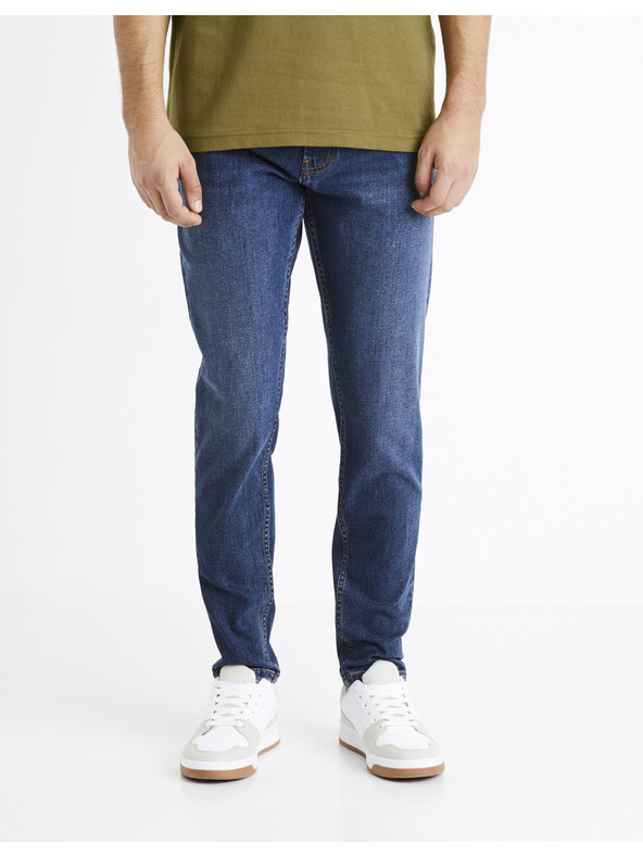 Celio Plave muške uske traperice Celio C45 Doskinny