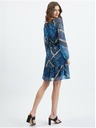 Orsay Tamnoplava ženska haljina s uzorkom ORSAY