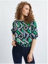 Orsay Crno-zelena ženska bluza s uzorkom ORSAY