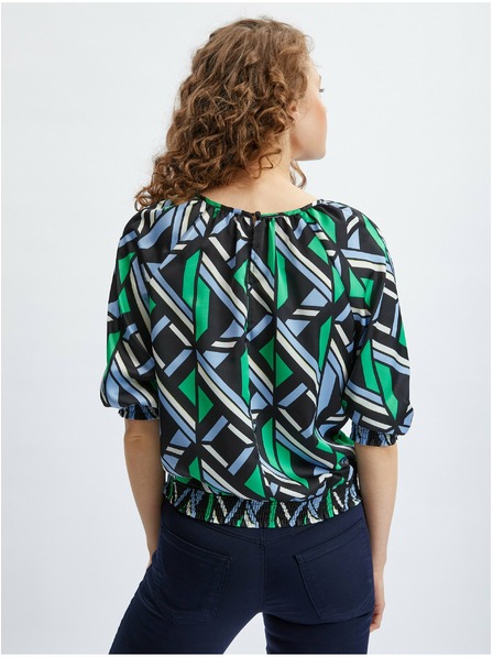 Orsay Crno-zelena ženska bluza s uzorkom ORSAY