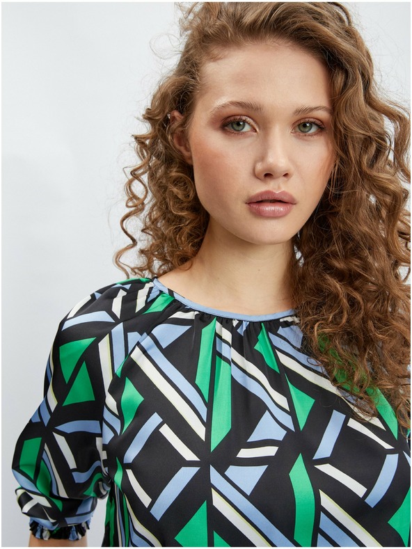 Orsay Crno-zelena ženska bluza s uzorkom ORSAY