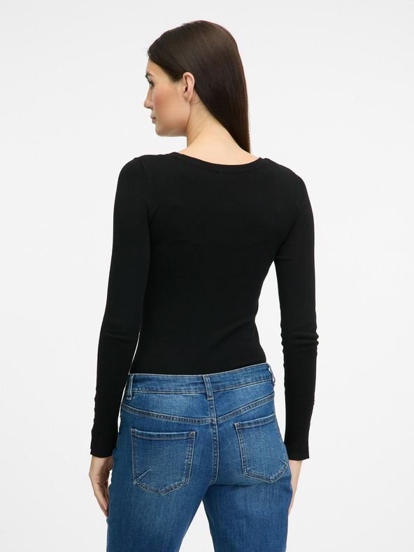 Orsay Crni ženski lagani pulover ORSAY