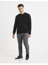 Celio Crni muški basic džemper Celio