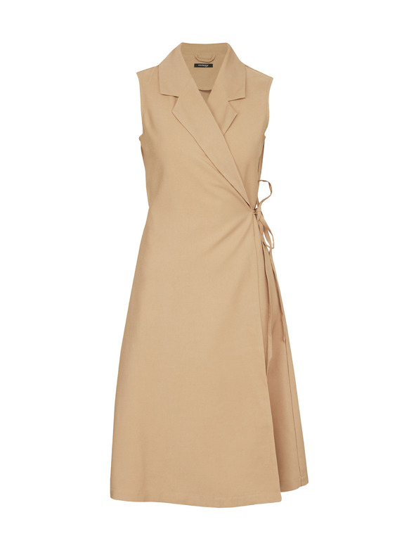 Orsay Svjetlosmeđa ženska haljina na preklop ORSAY