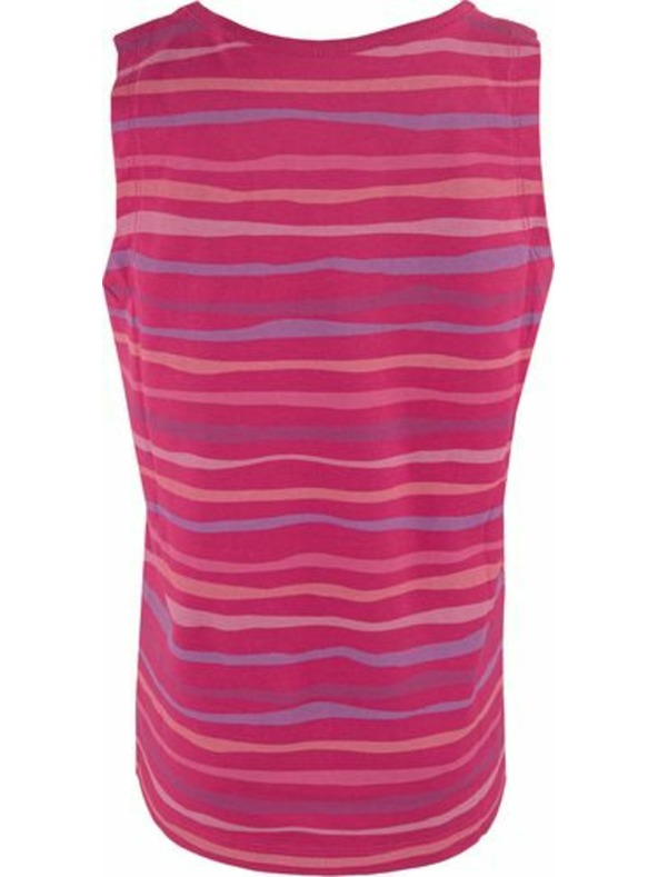 ALPINE PRO Tamnoružičasta majica s uzorkom za djevojčice ALPINE PRO Holso