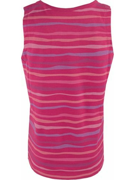 ALPINE PRO Tamnoružičasta majica s uzorkom za djevojčice ALPINE PRO Holso