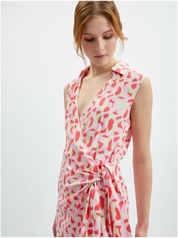 Orsay Ružičasta ženska haljina s uzorkom ORSAY