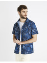 Celio Celio Daprinti tamnoplava muška košulja s uzorkom