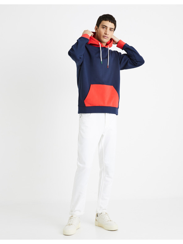 Celio Celio Demultico crveno-plava muška majica