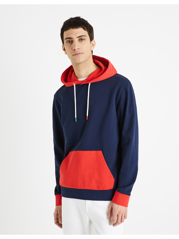 Celio Celio Demultico crveno-plava muška majica