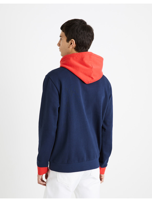 Celio Celio Demultico crveno-plava muška majica