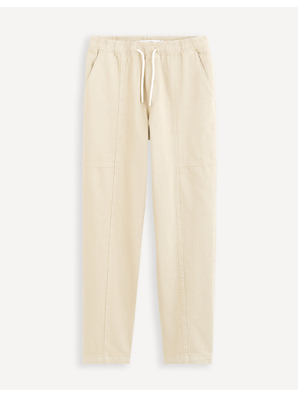 Celio Krem muške skraćene hlače Celio Dorust