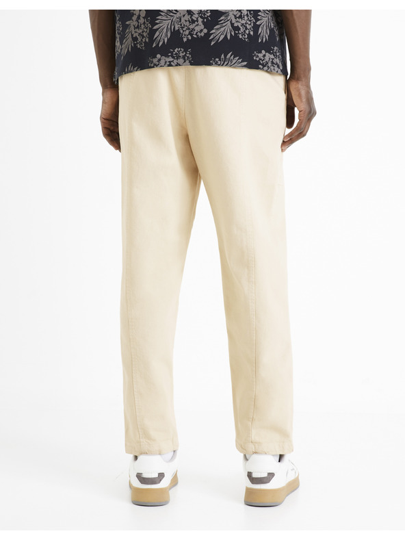 Celio Krem muške skraćene hlače Celio Dorust